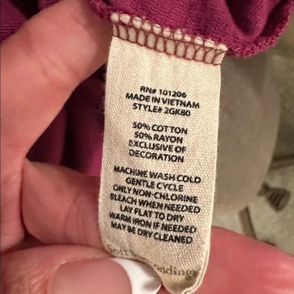 Soft Surroundings Cotton Embroidered Boho Tunic Top Size M - Picture 7 of 11